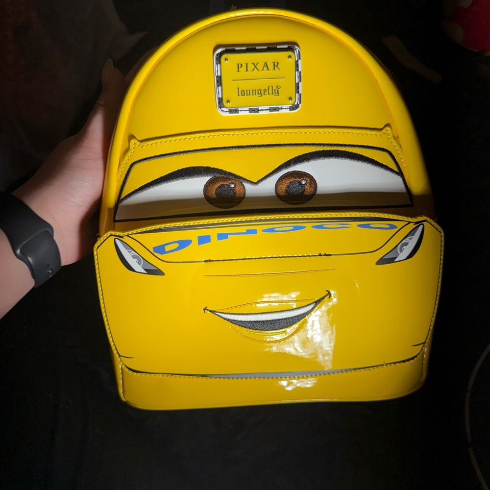 Loungefly Pixar Cars Yellow Dinoco Backpack